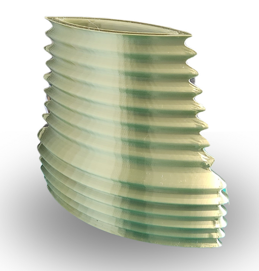 Ribbed Vase