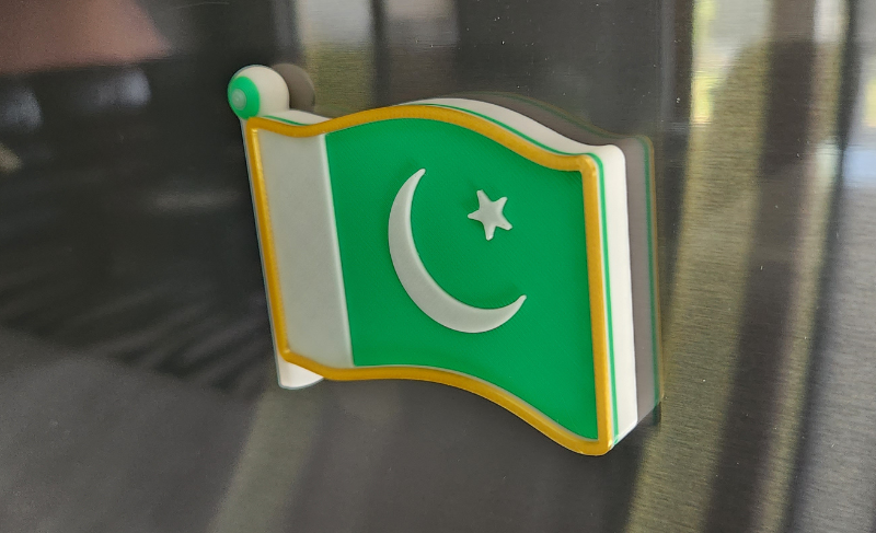 Pakistani Flag Fridge Magnet