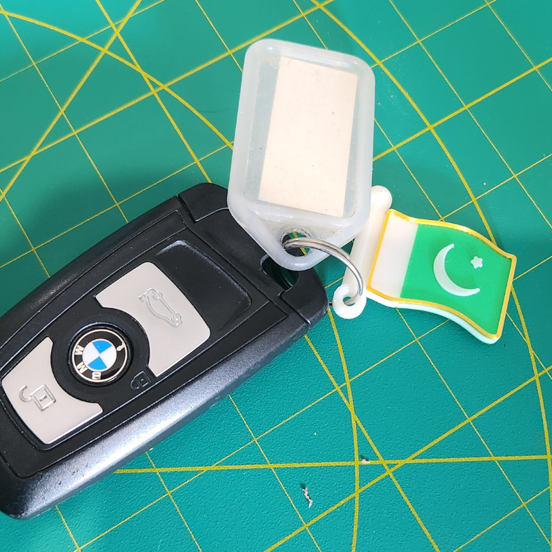 Pakistani Flag Keyring