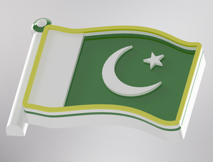 Pakistani Flag Fridge Magnet