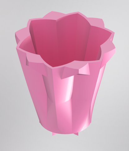 Flower-shaped Plant Pot